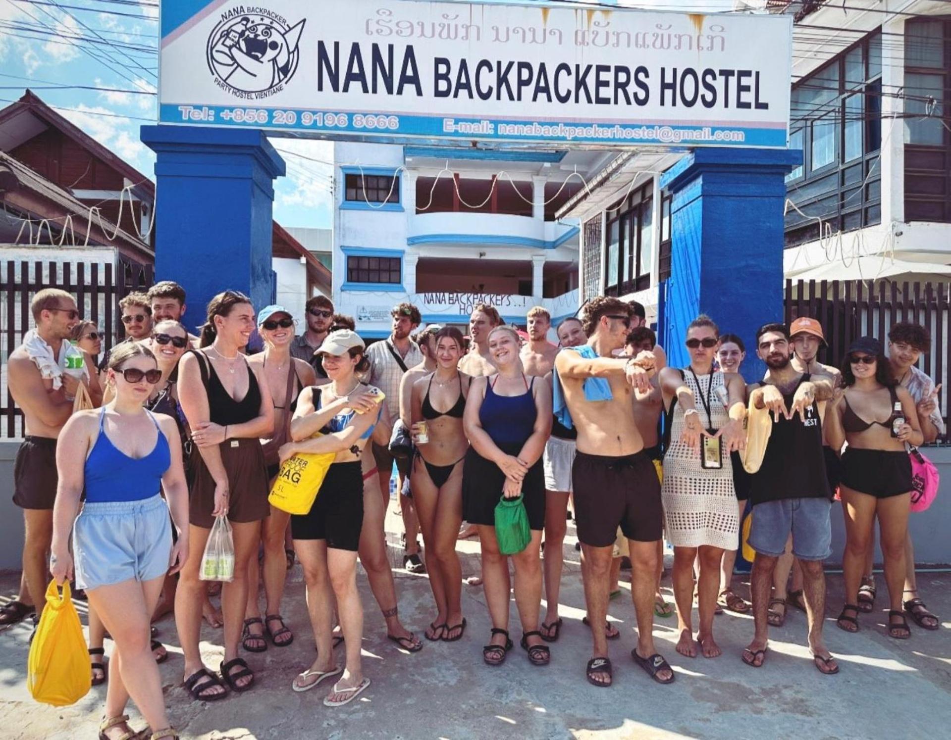 Nana Backpackers Hostel Ванг-Виенг Экстерьер фото